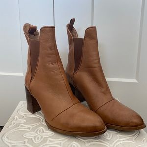 Zara Block Heeled Booties